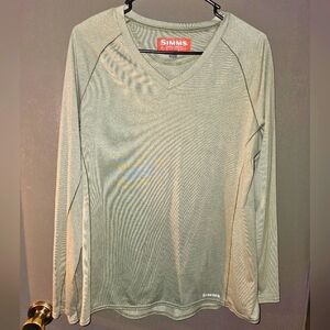 Simms V-Neck Long Sleeve Shirt